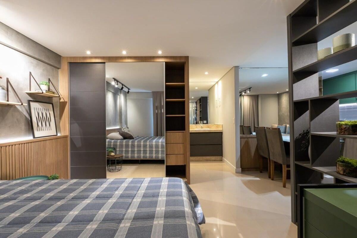 Studio novo, moderno e aconchegante, no centro Foz do Iguaçu Exterior foto